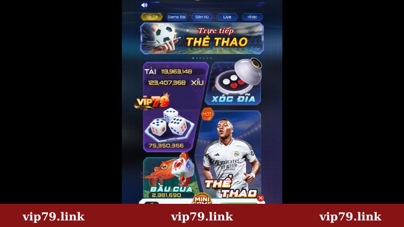 Chơi game tài xỉu Vip79 trên iphone 15 promax