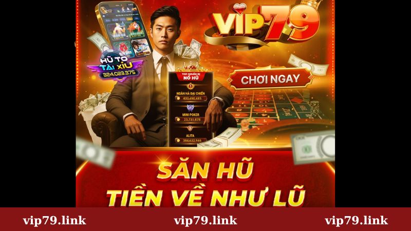 Nhận 50k từ momo chơi game Vip79 thả ga