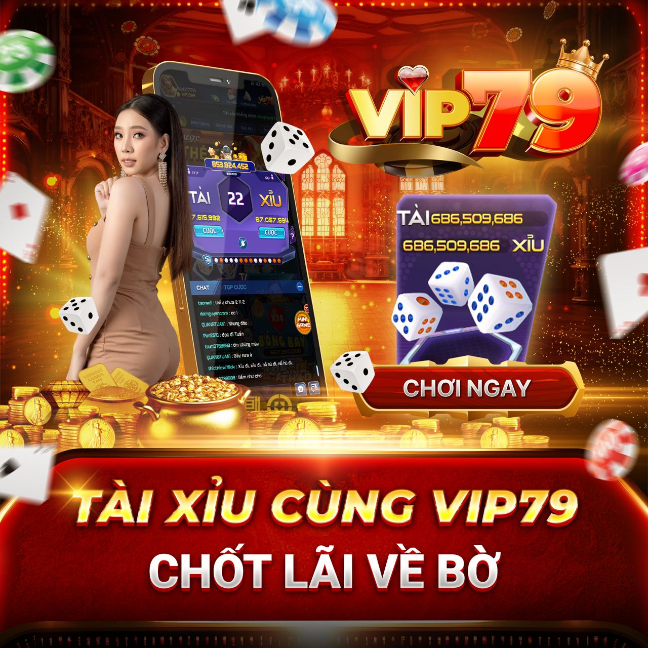 Nhận thưởng lớn mỗi ngày cùng Tài xỉu